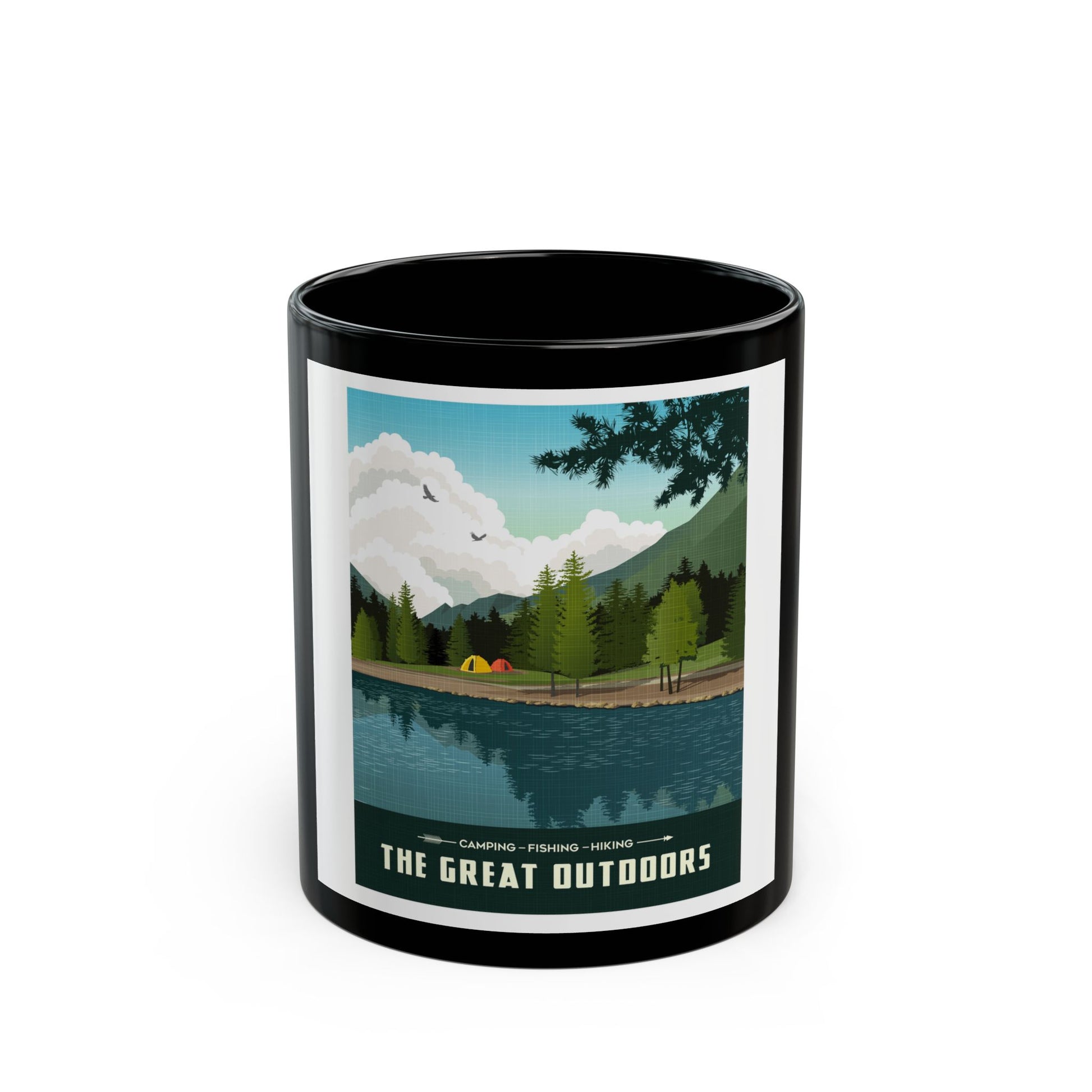 Black Mug - The Great Outdoors